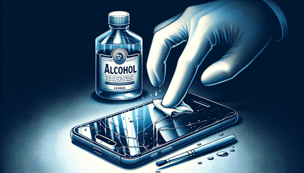 alkohol untuk membersihkan gadget
